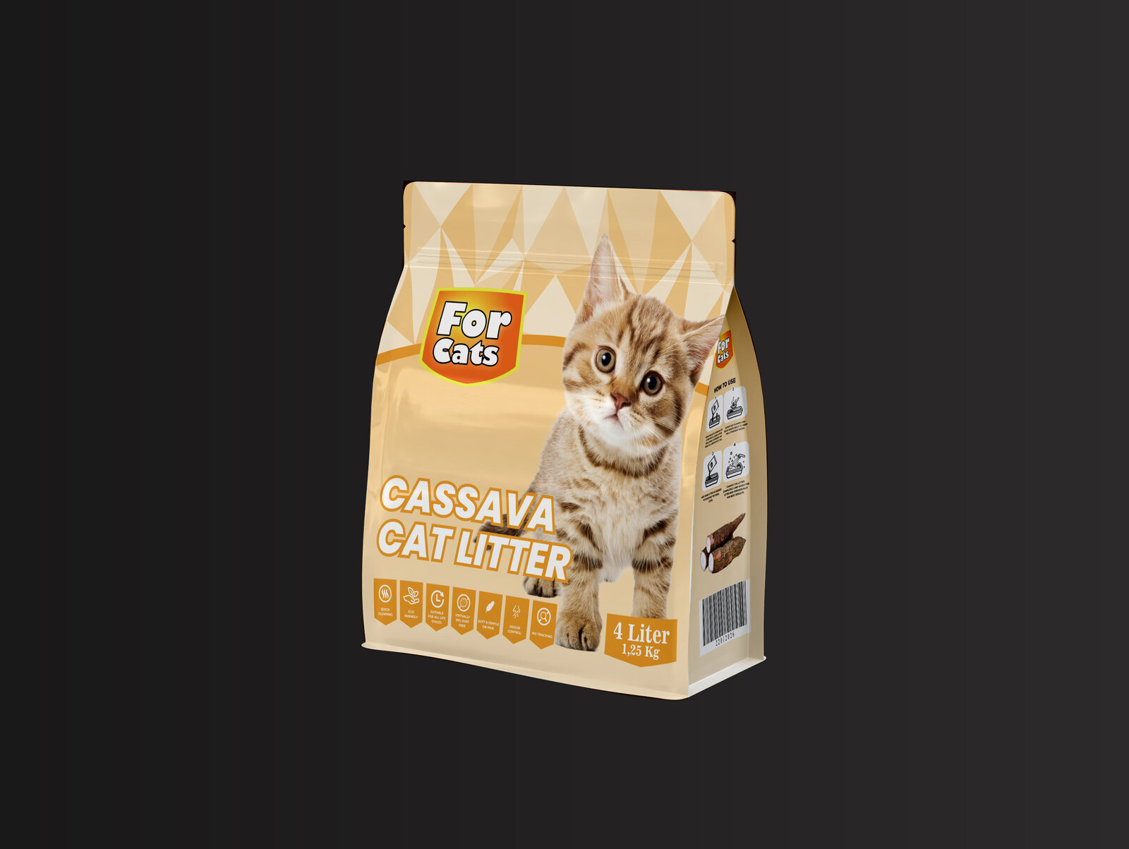Kemasan Cassava Forpets