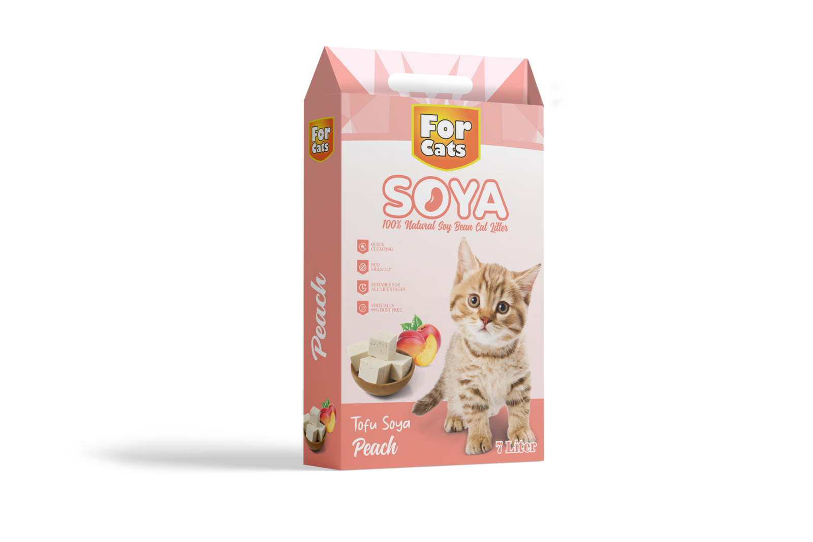 Kemasan Tofu aroma Peach